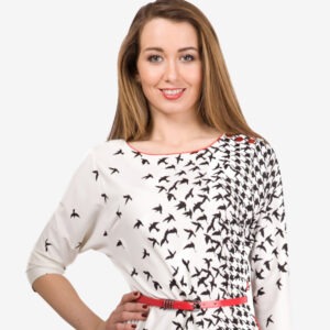 Black Pattren Top